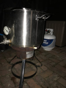 I brew my brew brew at night